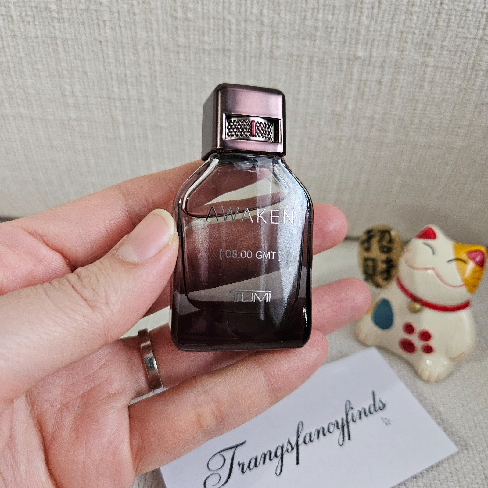 TUMI AWAKEN Mini Eau de Parfum 7.5 ml | Travel Size | New | No Box - Authentic