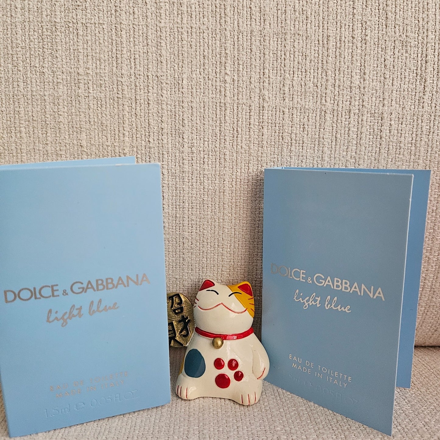 New! Dolce & Gabbana Light Blue EDT Sample 1.5ml 0.05oz Spray Authentic