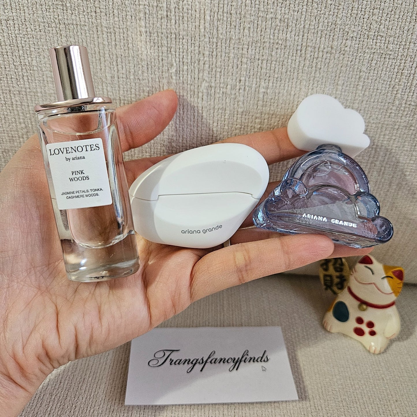 Ariana Grande Mini Perfume Bundle – New (No Box)  Set 3 x 0.25 oz / 7.5 mL- dabb