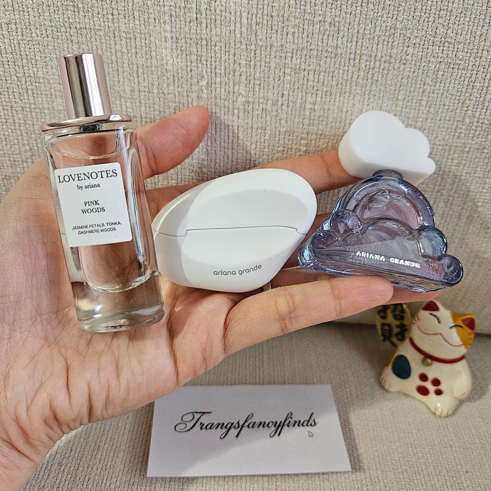 Ariana Grande Mini Perfume Bundle – New (No Box)  Set 3 x 0.25 oz / 7.5 mL- dabb