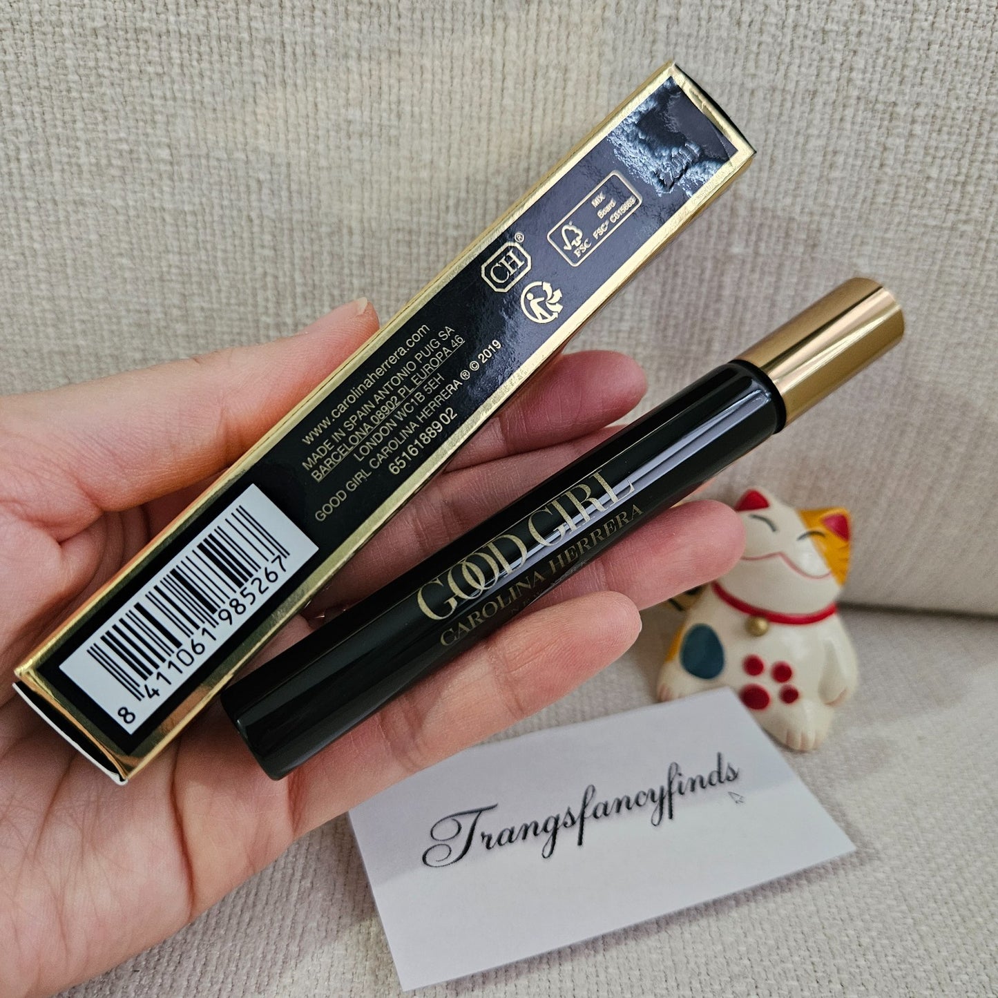 NIB! CAROLINA HERRERA GOOD GIRL *SUPREME* EAU DE PARFUM ROLL-ON 10 ML/0.34 .OZ.