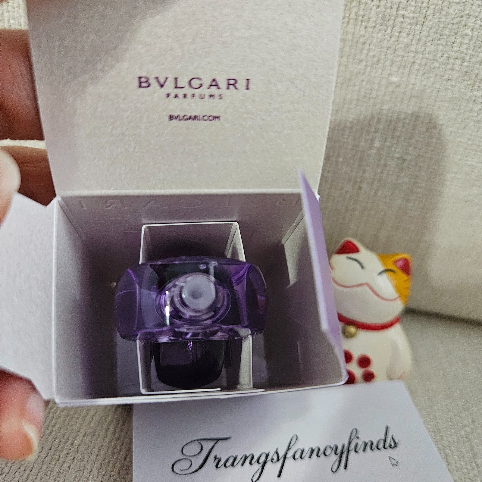 NIB! BVLGARI Omnia Amethyste Mini EDT 5 ml / 0.17 oz | Authentic | New in Box