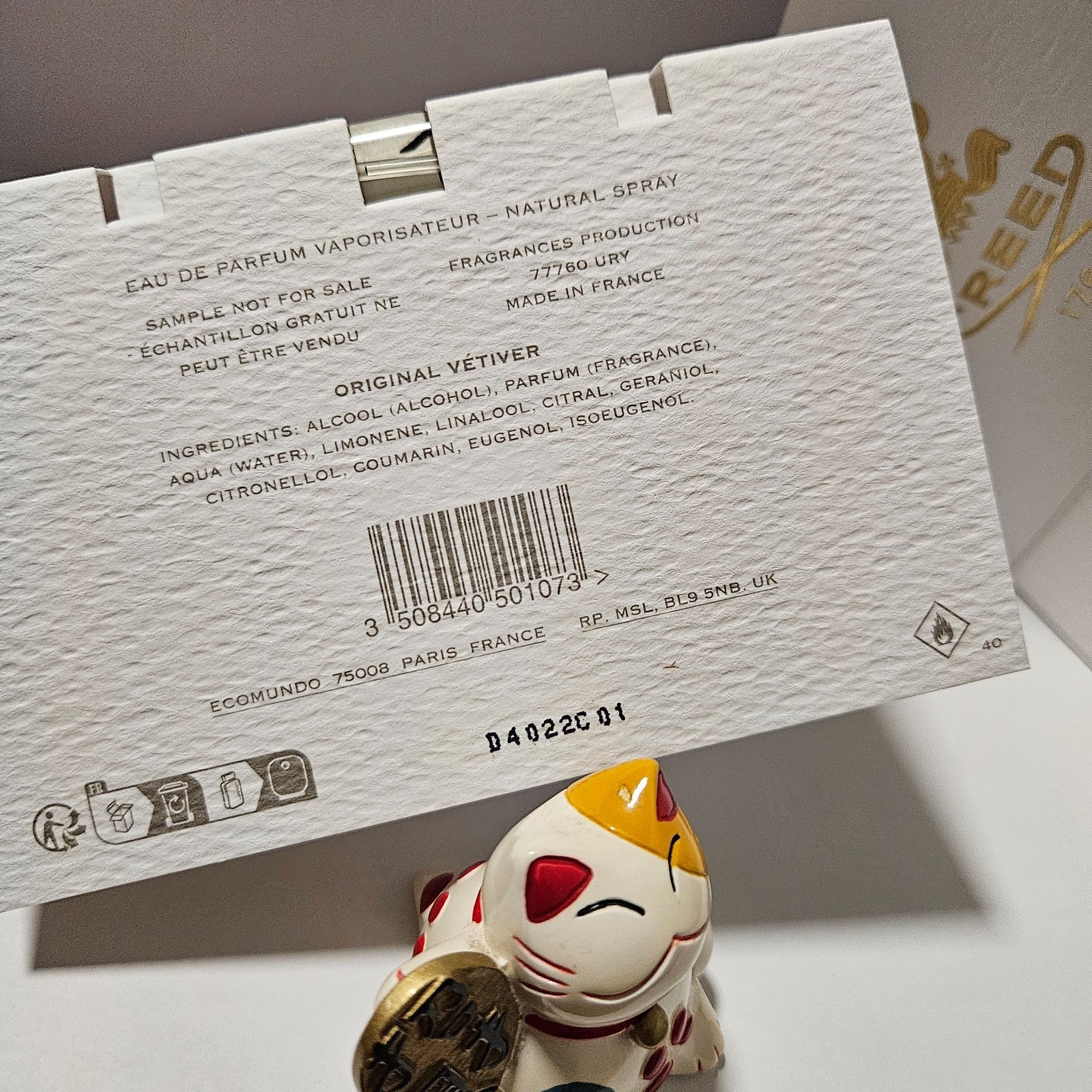 NEW! Bundle of 5 Samples CREED: WHITE AMBER,ORIGINAL VETIVER,ACQUA FIOREN