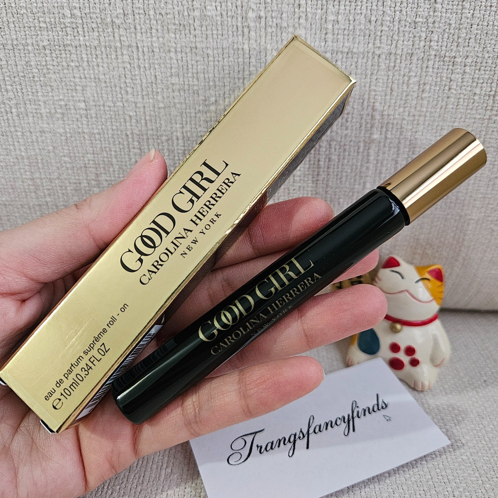 NIB! CAROLINA HERRERA GOOD GIRL *SUPREME* EAU DE PARFUM ROLL-ON 10 ML/0.34 .OZ.