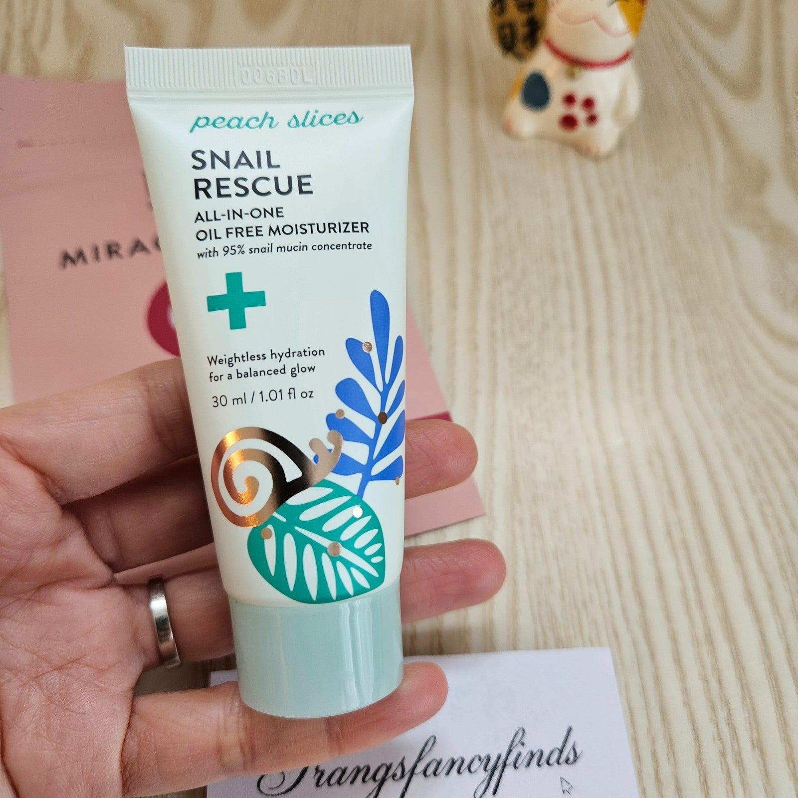 Rael Miracle Patch 24ct + Peach Slices Snail Rescue Moisturizer 30ml Skincare Se