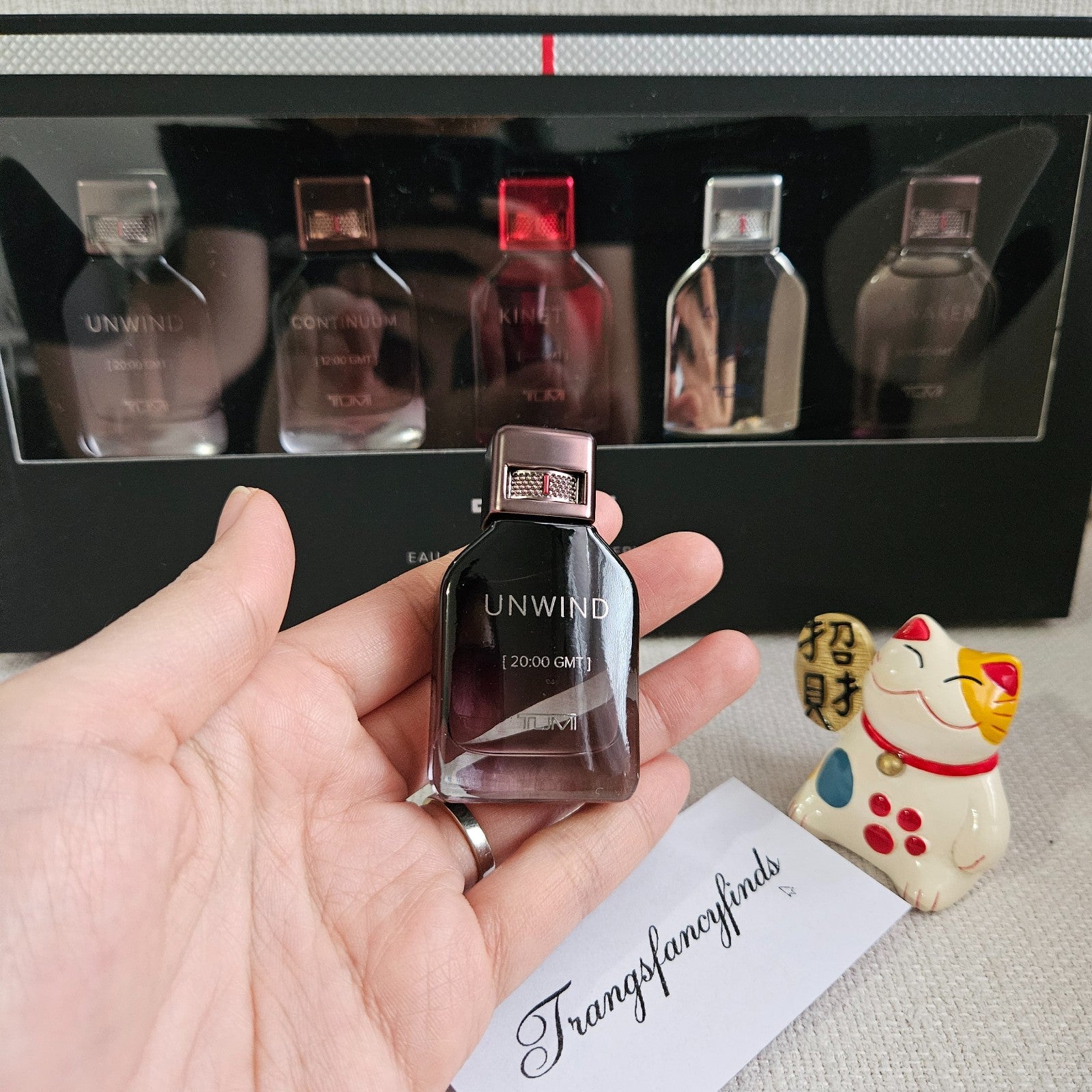 TUMI UNWIND Mini Eau de Parfum 7.5 ml | Travel Size | New | No Box - Authentic