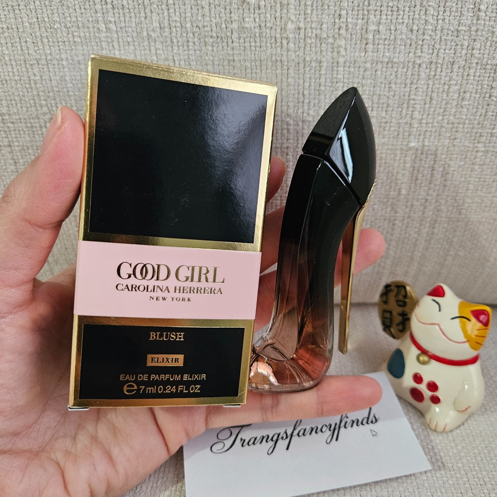 NIB! Good Girl Blush Elixir 7ml Eau de Parfum | Carolina Herrera | Mini Perfume