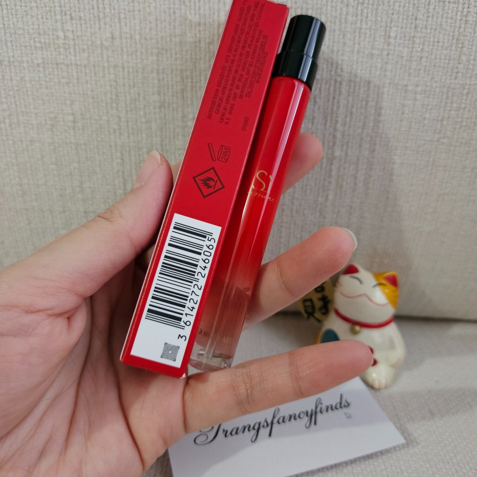 NIB! Giorgio Armani Sì Passione Travel Spray 10 ml | New | Authentic FOR WOMEN