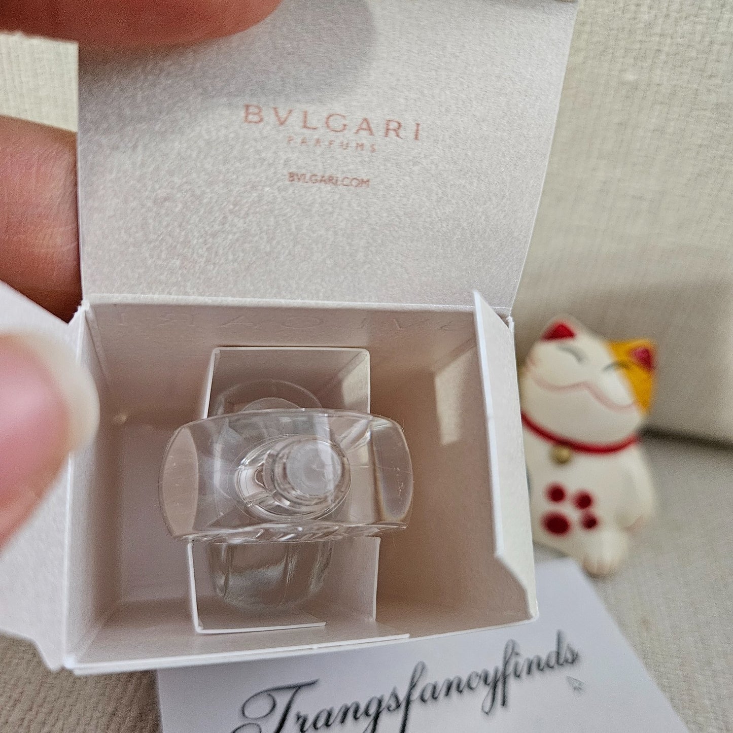 NIB! BVLGARI Omnia Crystalline Mini EDT 5 ml / 0.17 oz | New in Box