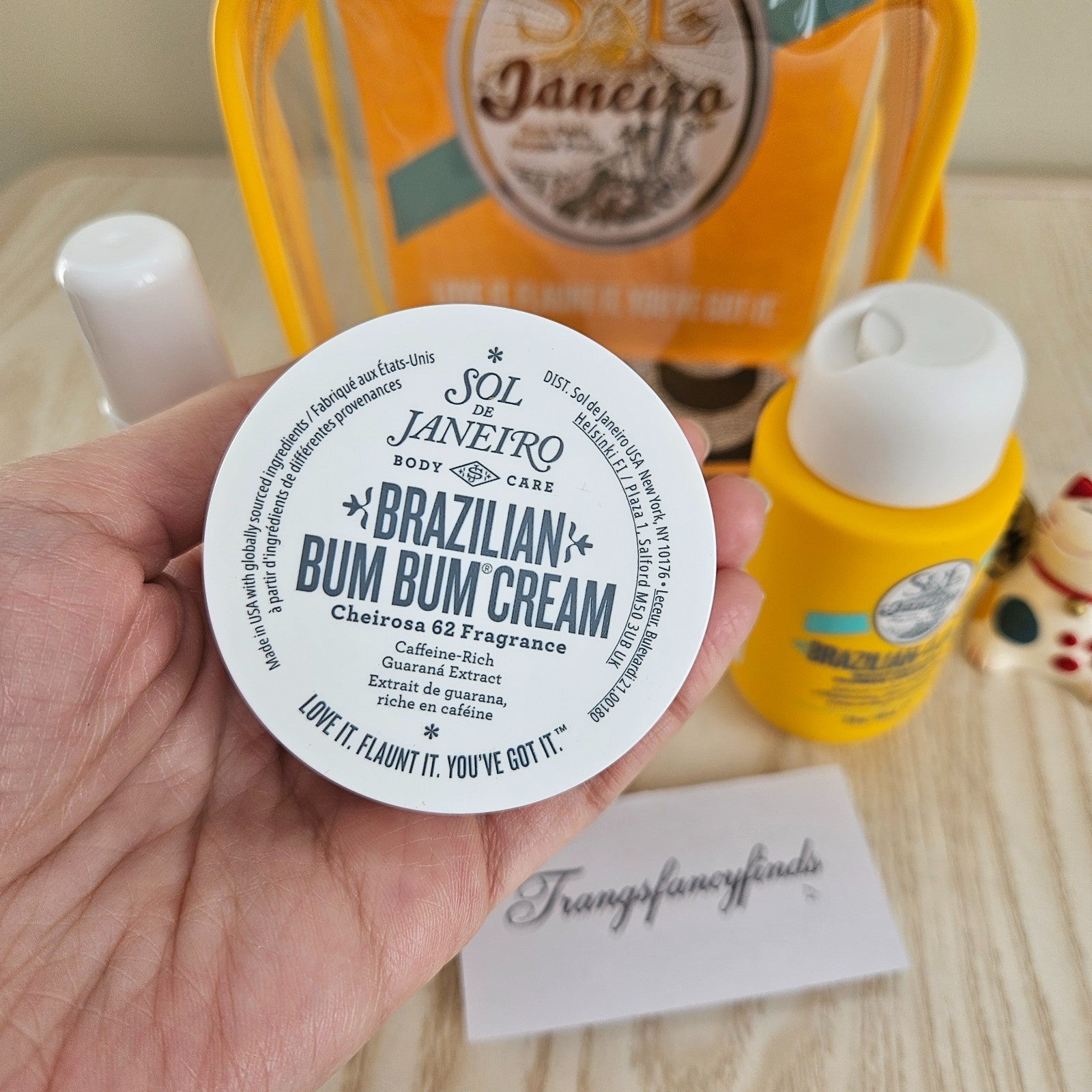 Sol de Janeiro Mini Set Bum Bum Cream 50ml + Cheirosa 62 Mist 30ml + Shower Gel