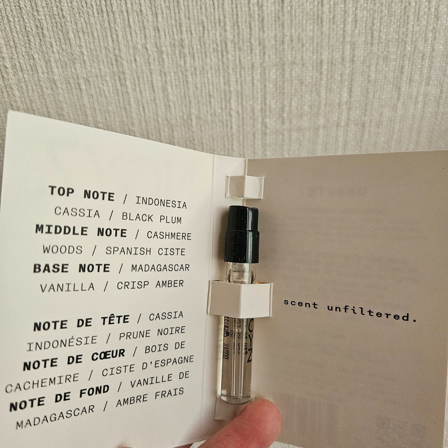 LOT OF 2 X Noyz Unmute Eau De Parfum 1.5ml Sample Spray NEW AUTHENTIC