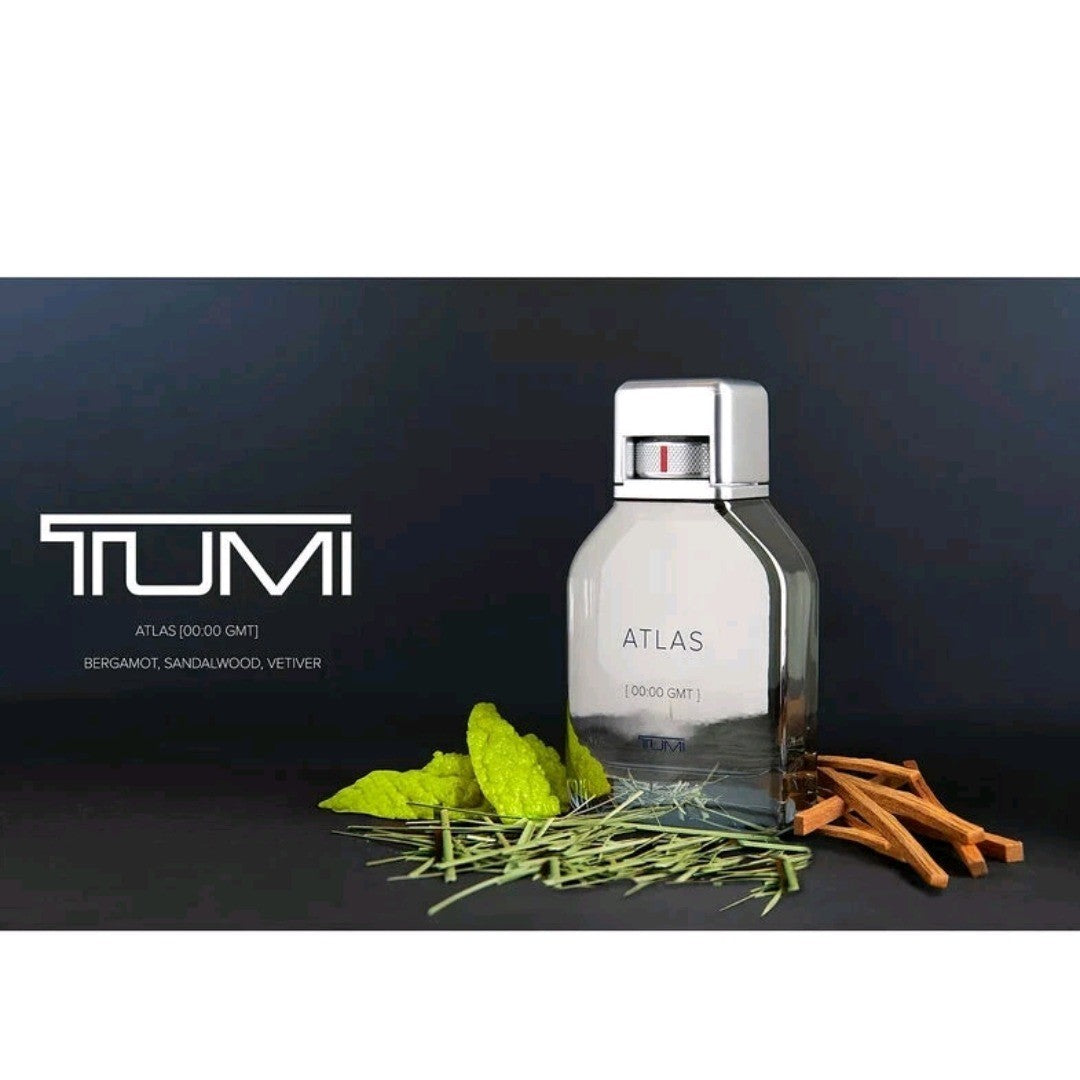 TUMI ATLAS Mini Eau de Parfum 7.5 ml | Travel Size | New | No Box- Authentic