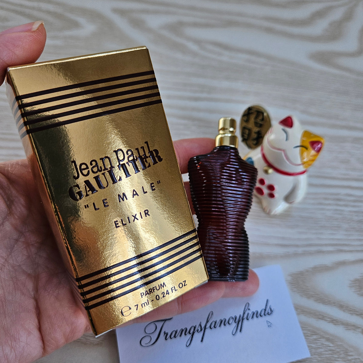Jean Paul Gaultier Le Male Elixir Parfum 7ml Mini Bottle Men's Fragrance