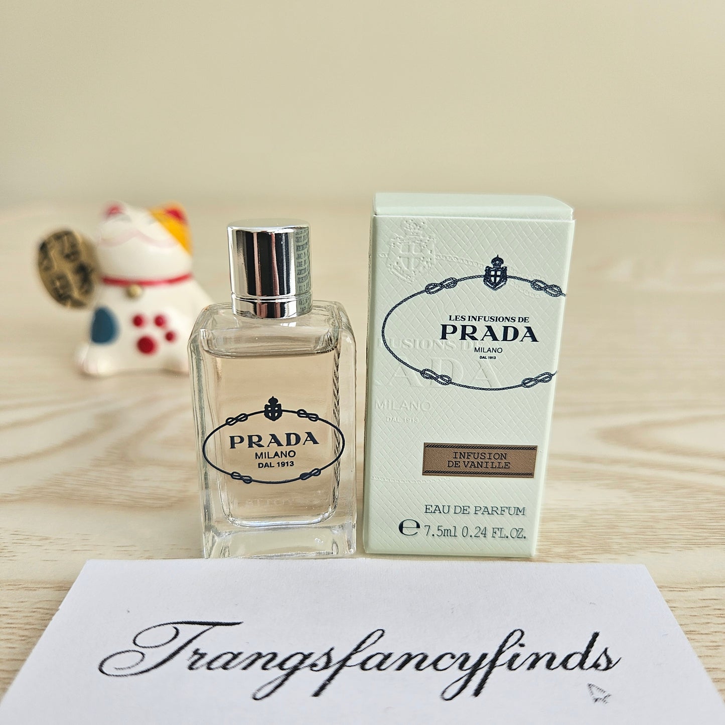 Prada Les Infusions Infusion de Santal Chai EDP Mini 7.5mL NIB Authentic