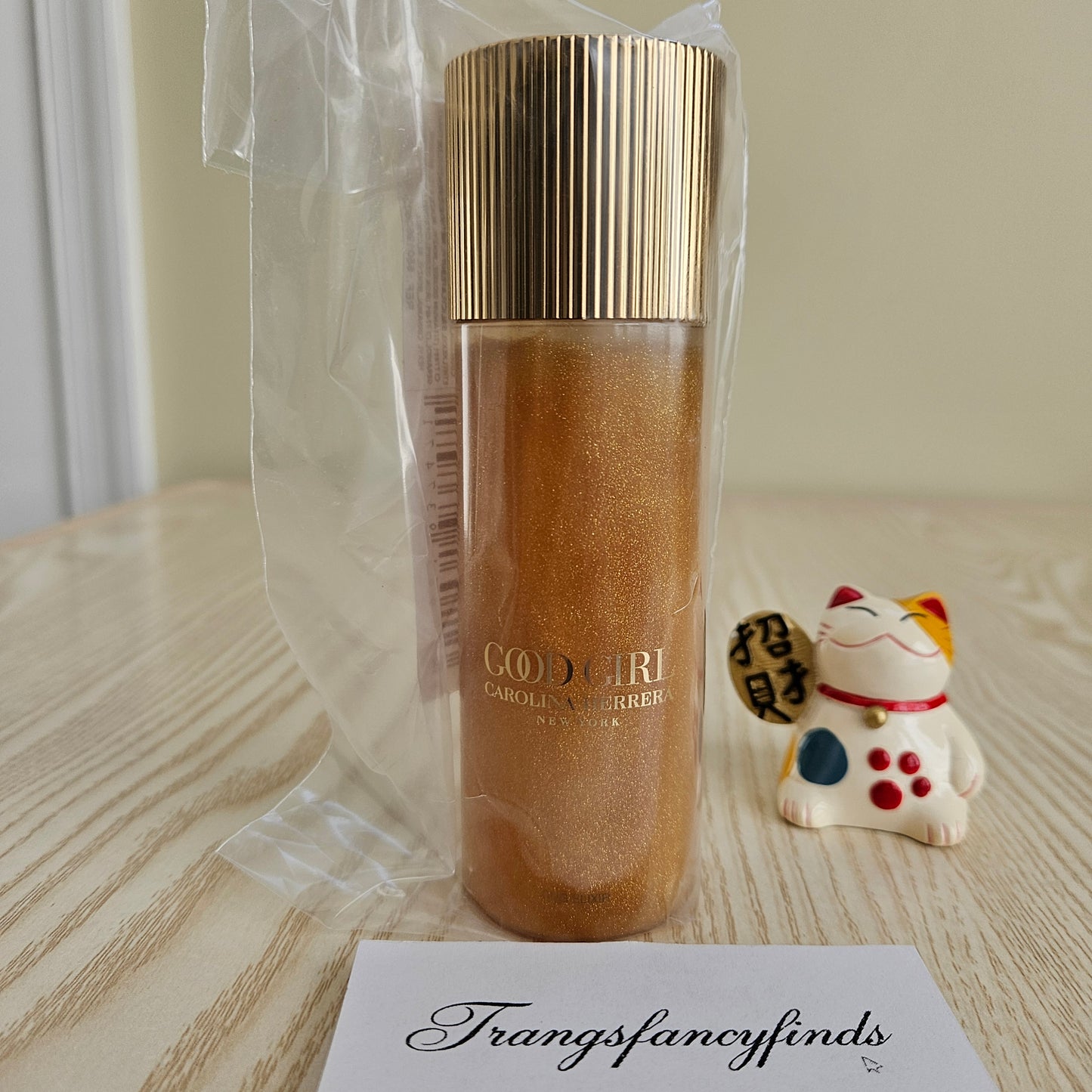 Carolina Herrera Good Girl LEG ELIXIR Body Oil 100ml New Sealed Gold Shimmer
