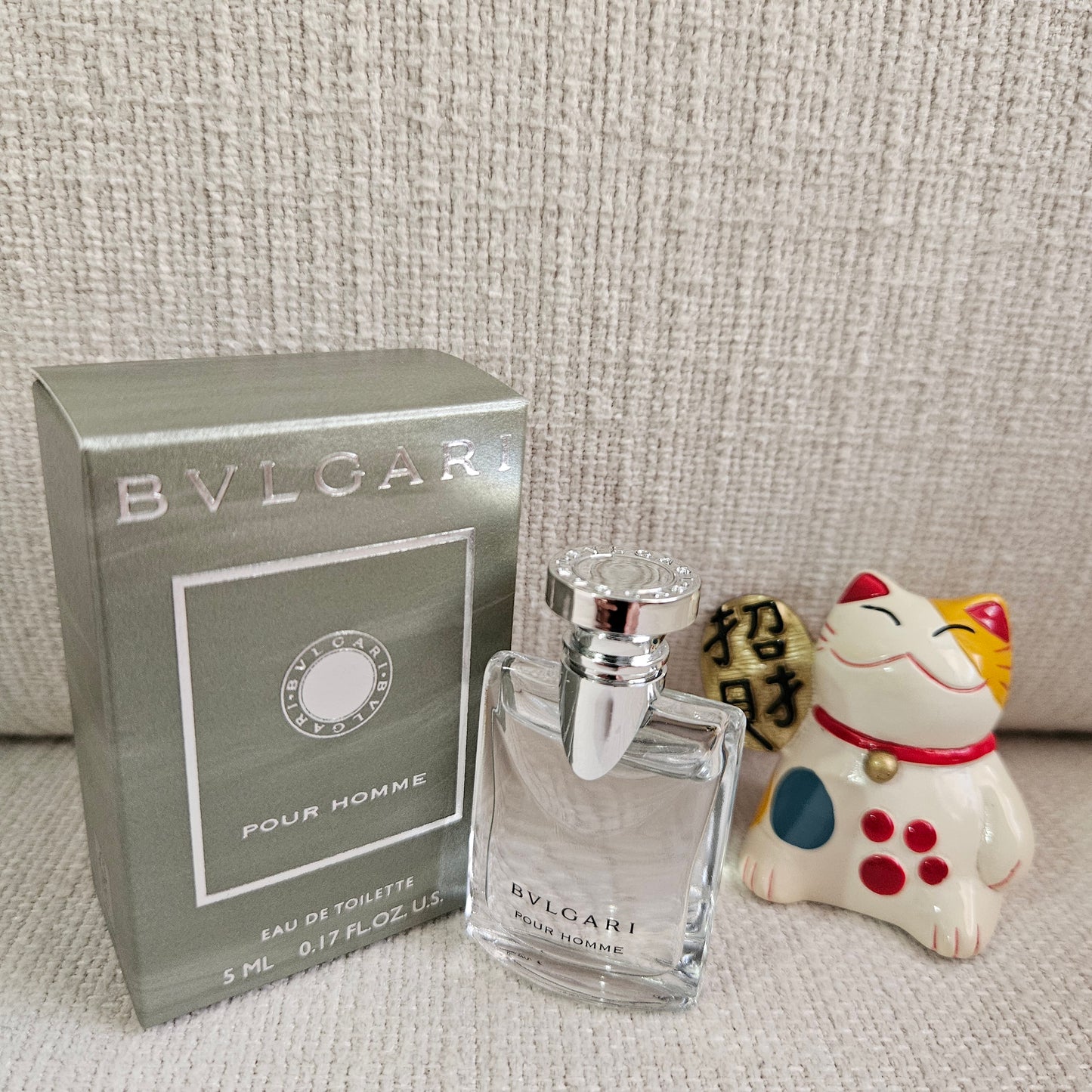 Bvlgari Pour Homme EDT 5ml Mini Miniature Men Eau de Toilette Travel Size