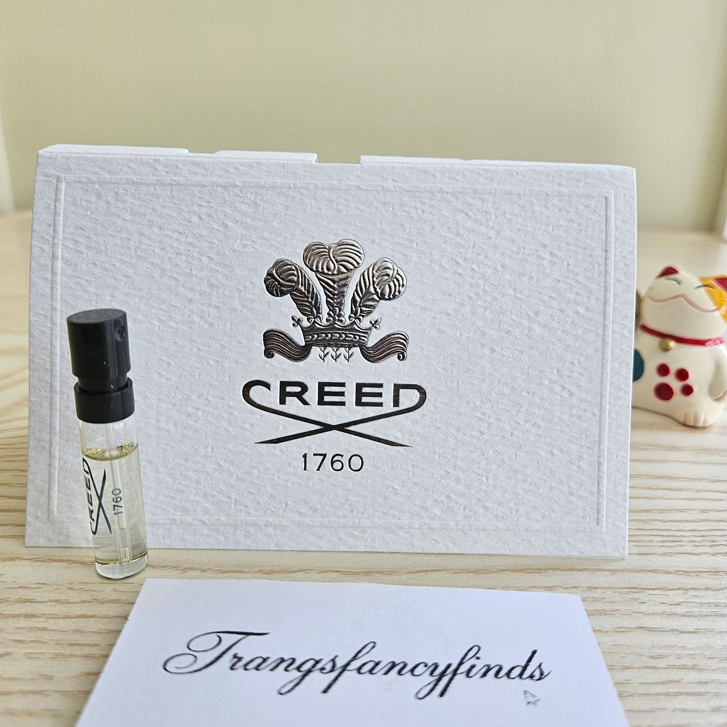Creed Original Vetiver EDP Sample Vial 1.7mL Authentic Spray New