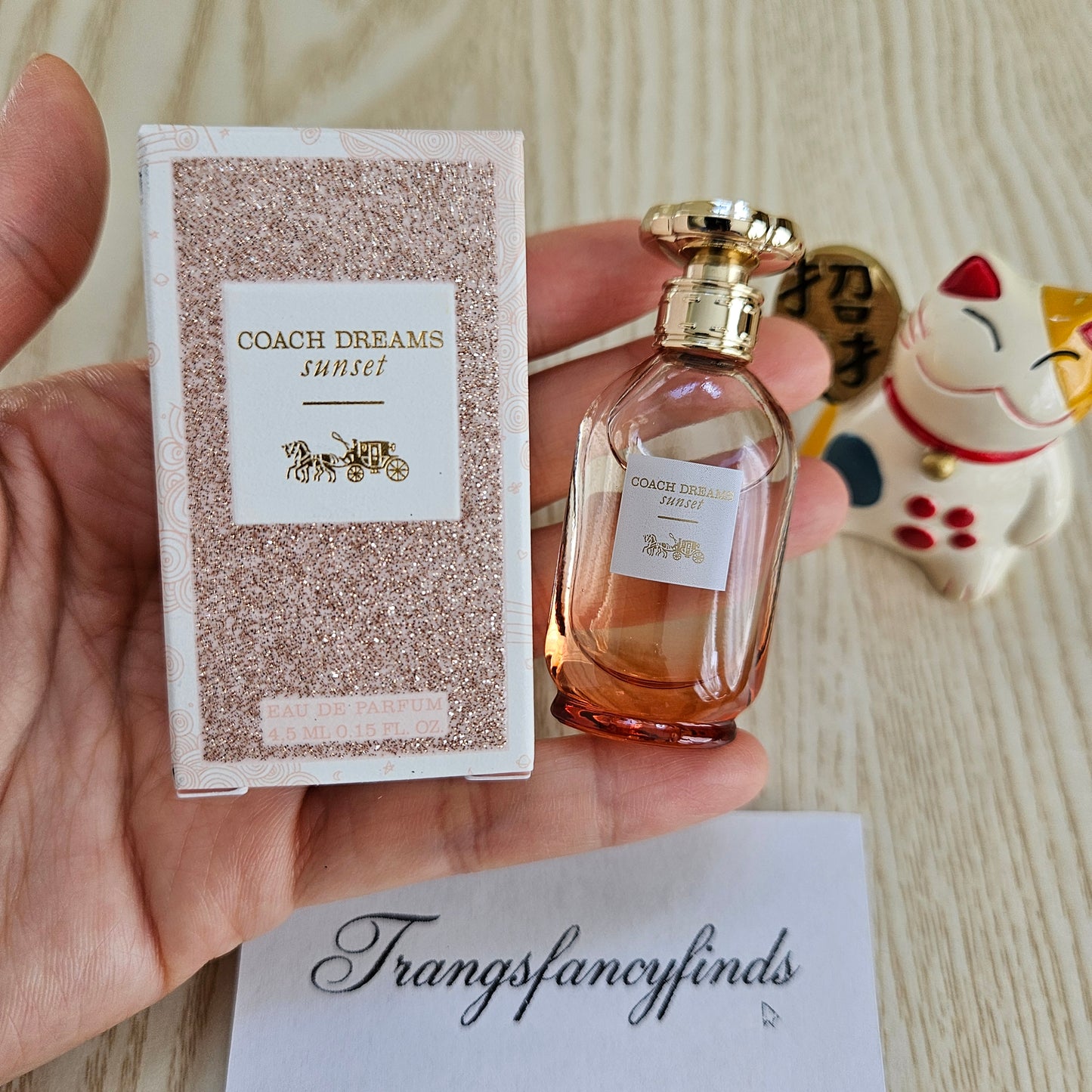 Coach Dreams Sunset EDP 4.5mL Mini Dabber Splash Women's Fragrance NIB