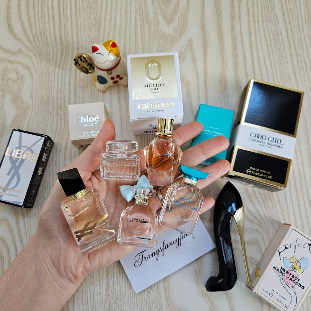 NIB! Big savings! Designer Miniature EDP Perfume Set of 6 mini - Holiday gifts