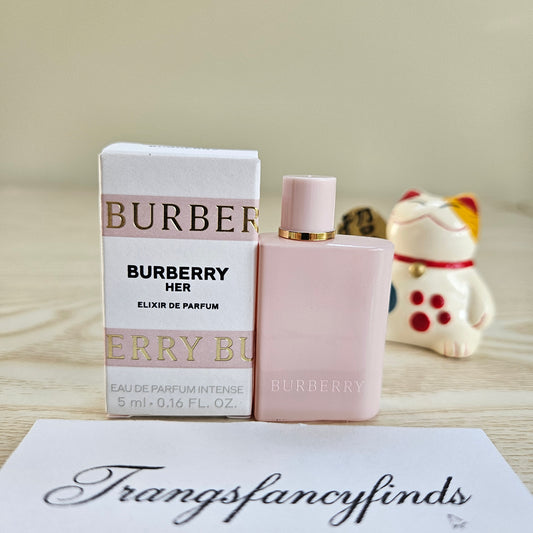 Burberry Her Elixir de Parfum EDP Intense Mini 5ml 0.16oz NIB Authentic