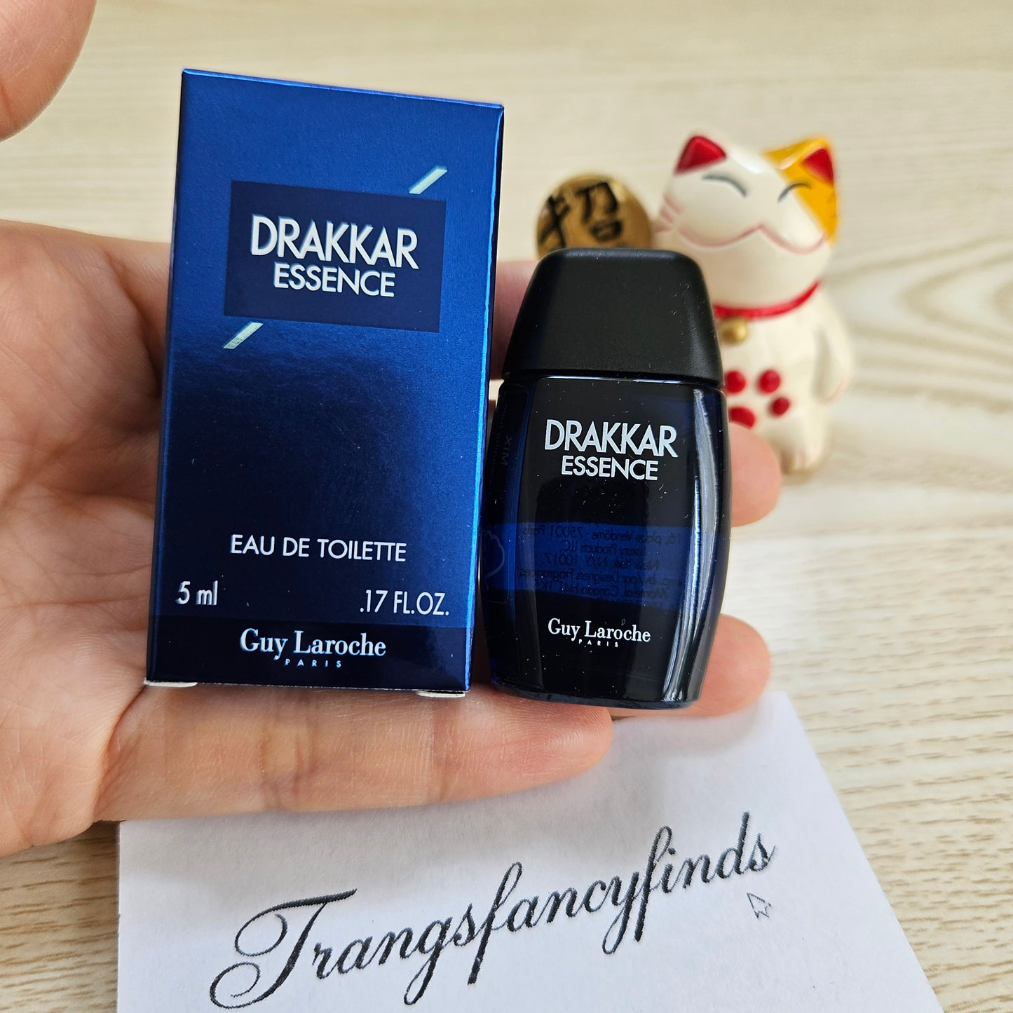 Guy Laroche Drakkar Essence EDT 5ml Mini Splash Dabber Travel Size NIB