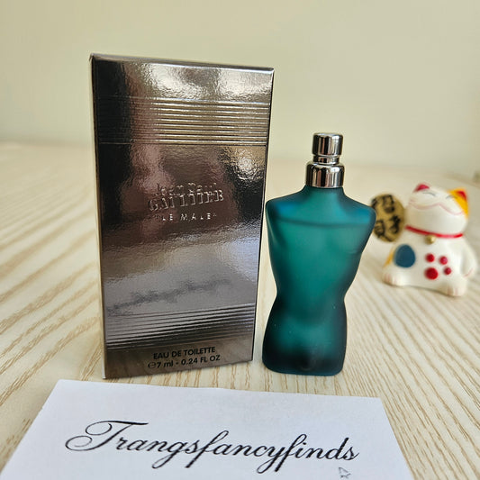Jean Paul Gaultier Le Male EDT 7ml Mini Miniature Travel Splash Dabber NIB