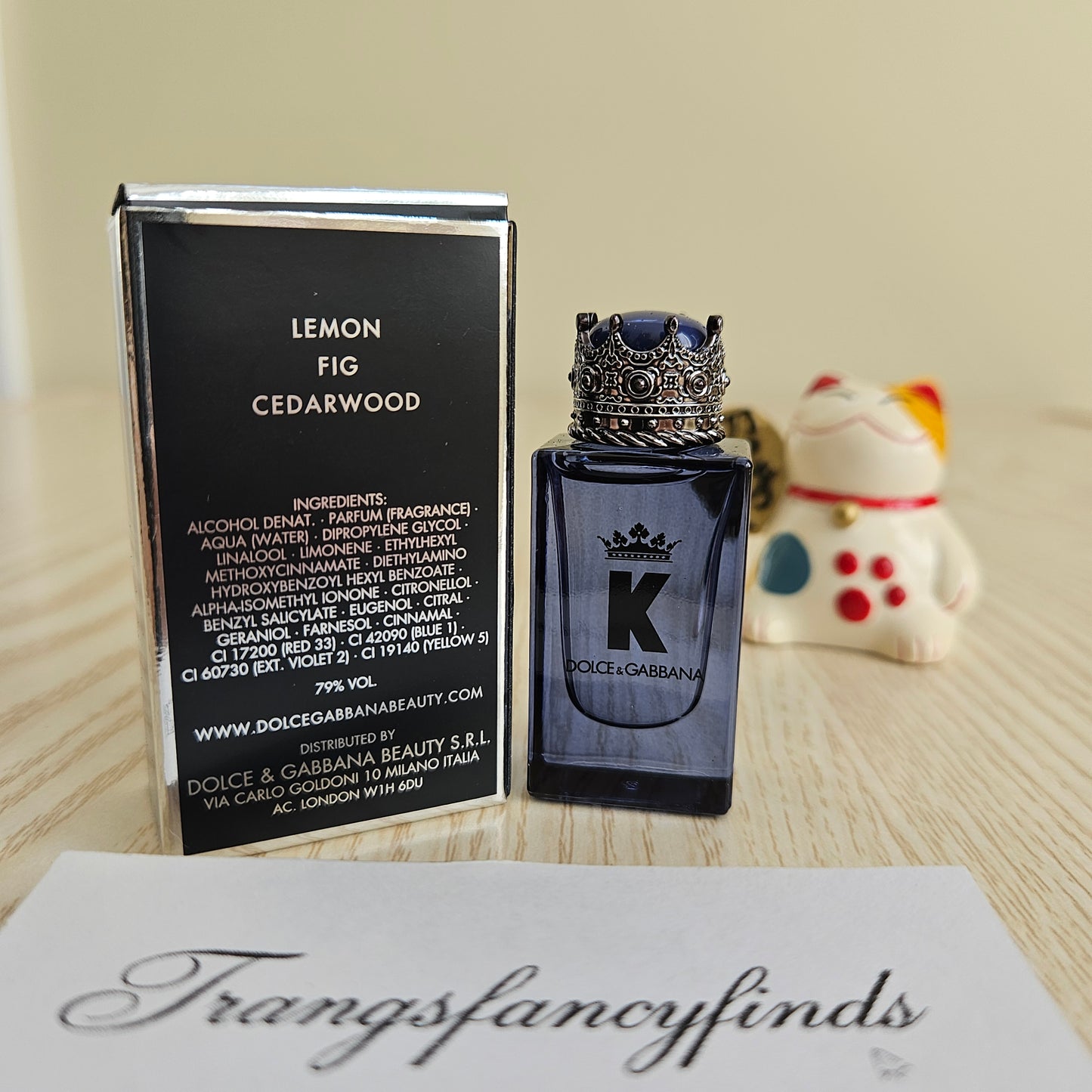 Dolce & Gabbana K Pour Homme EDP Mini Splash 5ml New Men's Fragrance Travel
