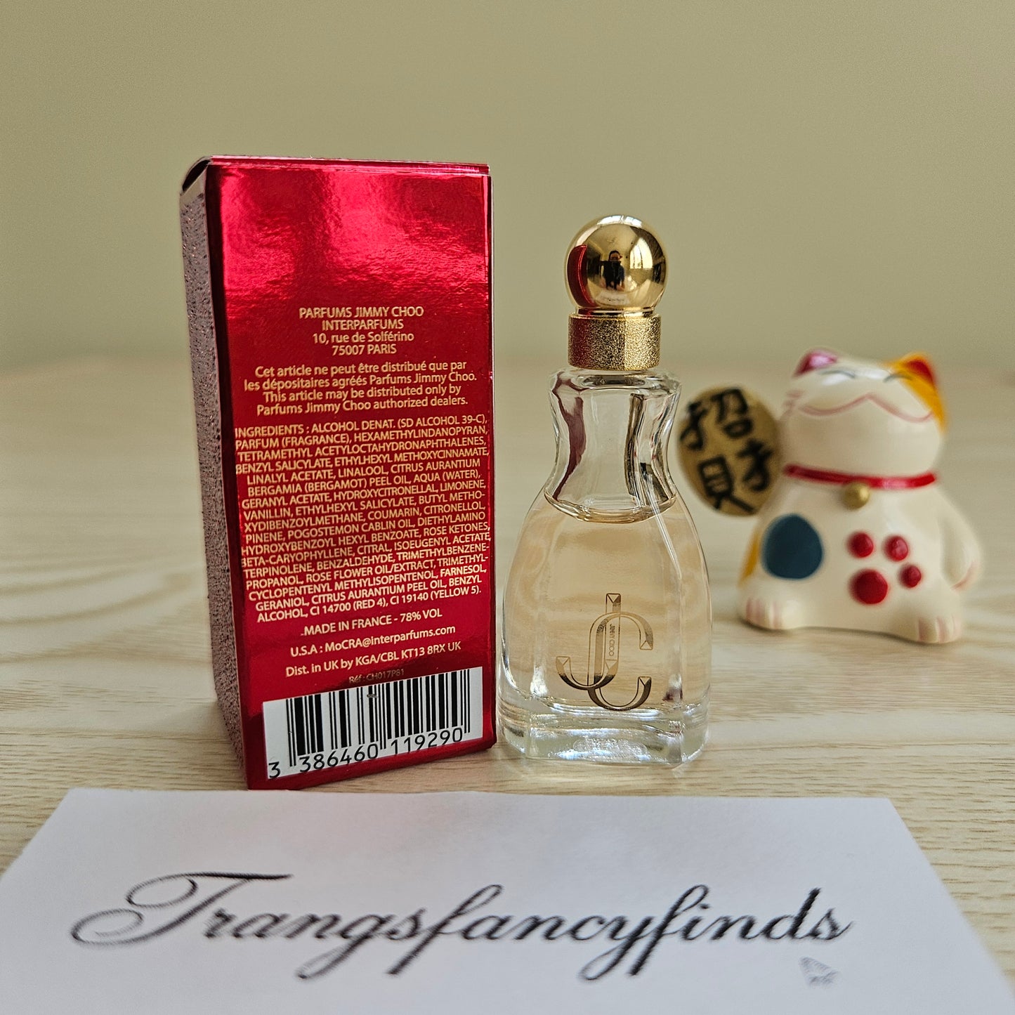 Jimmy Choo I Want Choo EDP 4.5ml Mini Miniature Dabber Women Perfume NIB