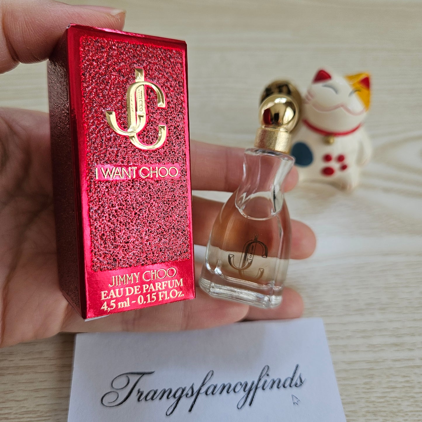 Jimmy Choo I Want Choo EDP 4.5ml Mini Miniature Dabber Women Perfume NIB