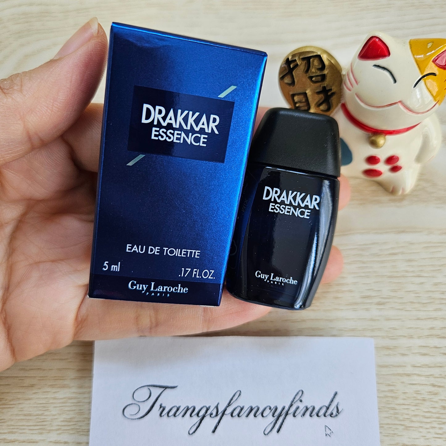 Guy Laroche Drakkar Essence EDT 5ml Mini Splash Dabber Travel Size NIB
