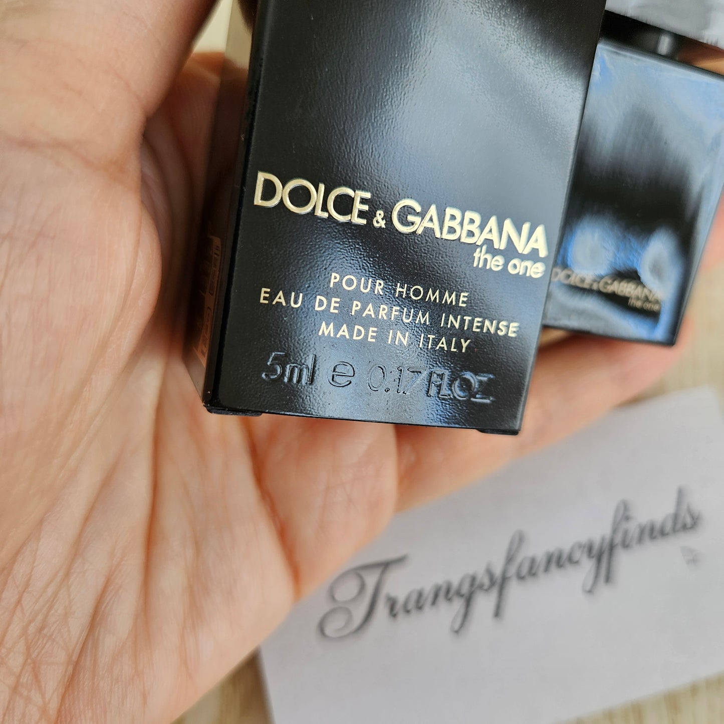 Dolce & Gabbana The One Pour Homme Intense EDP 5ml Men Mini Dabber New Authentic