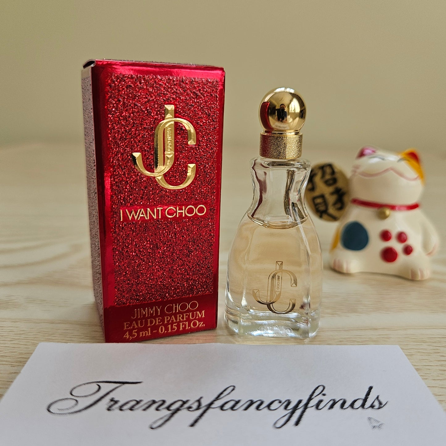 Jimmy Choo I Want Choo EDP 4.5ml Mini Miniature Dabber Women Perfume NIB