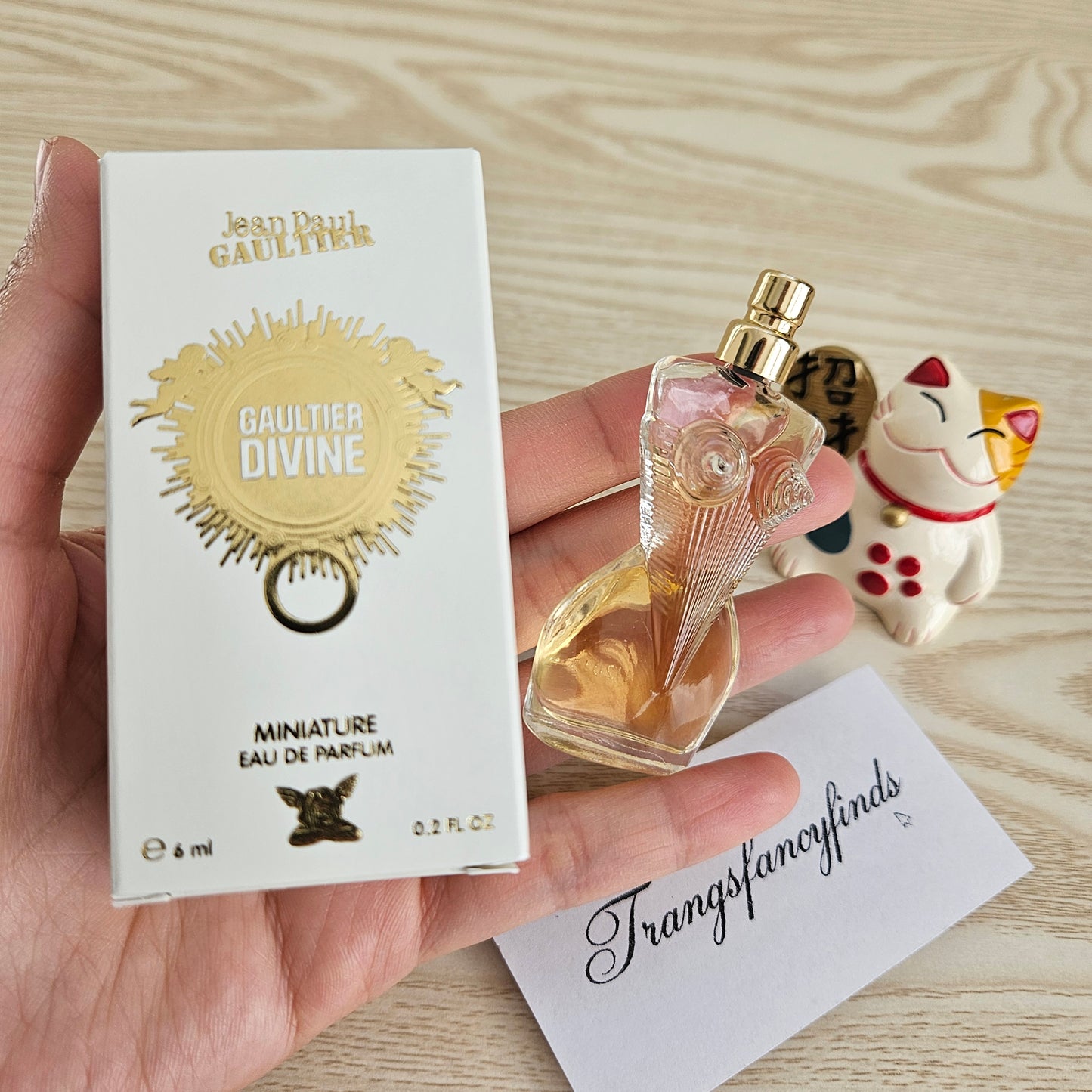 Jean Paul Gaultier Divine EDP Miniature 6mL 0.2oz NIB Authentic Mini