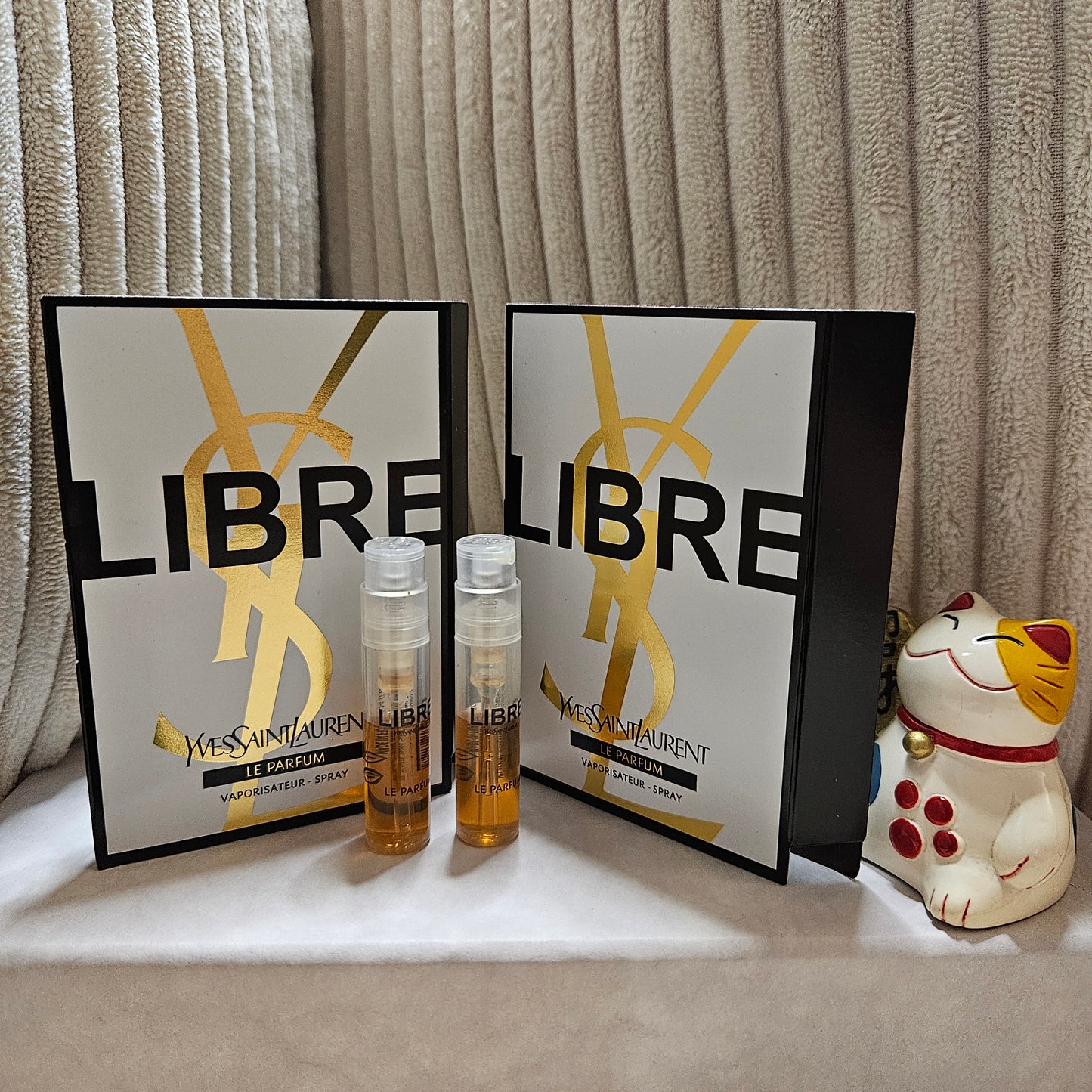 YSL Libre Le Parfum 1.2mL Sample Spray Vial x2 Authentic New