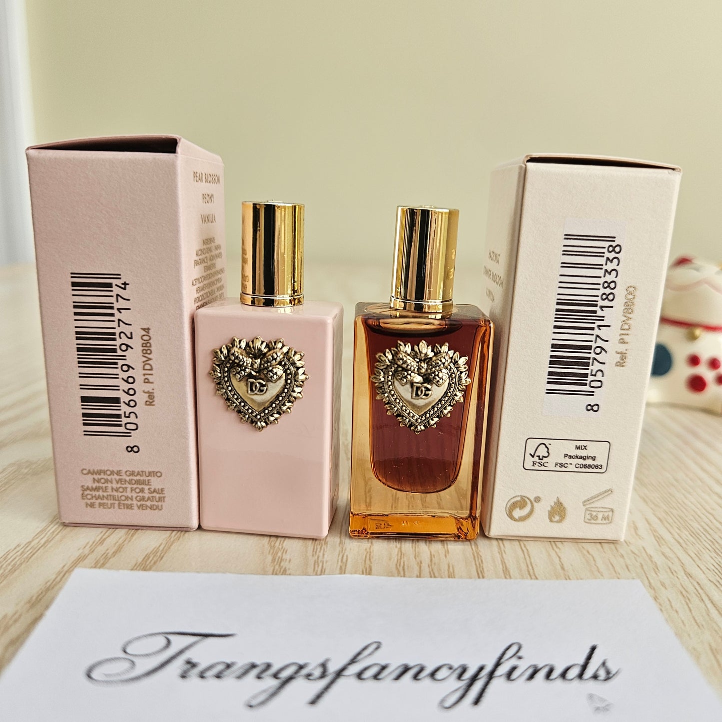 Dolce & Gabbana Devotion + My Devotion EDP Intense Mini Set 2x5ml Dabber NEW Aut