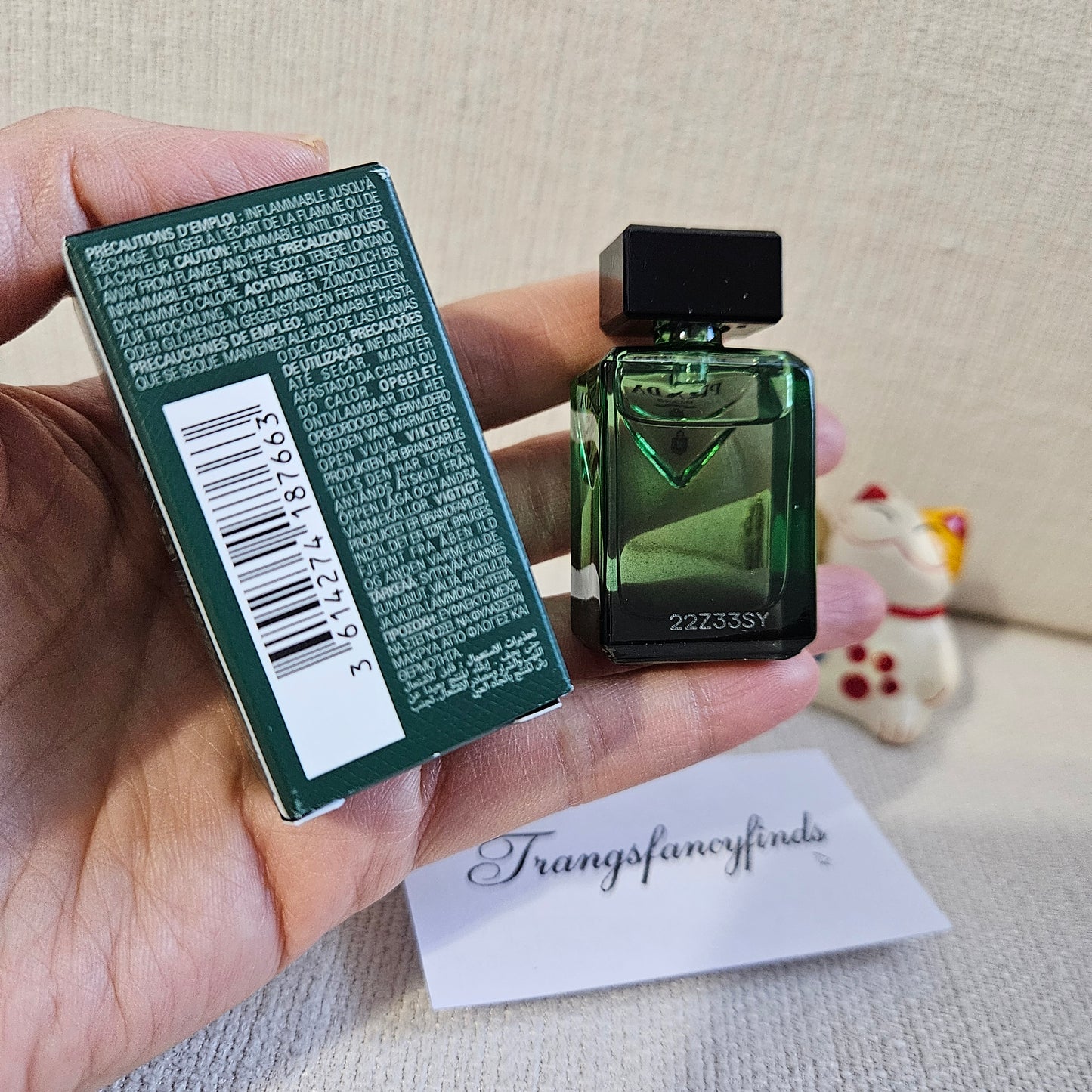 Prada Paradigme EDP 7ml 0.23 oz Mini Miniature Splash Dabber New In Box