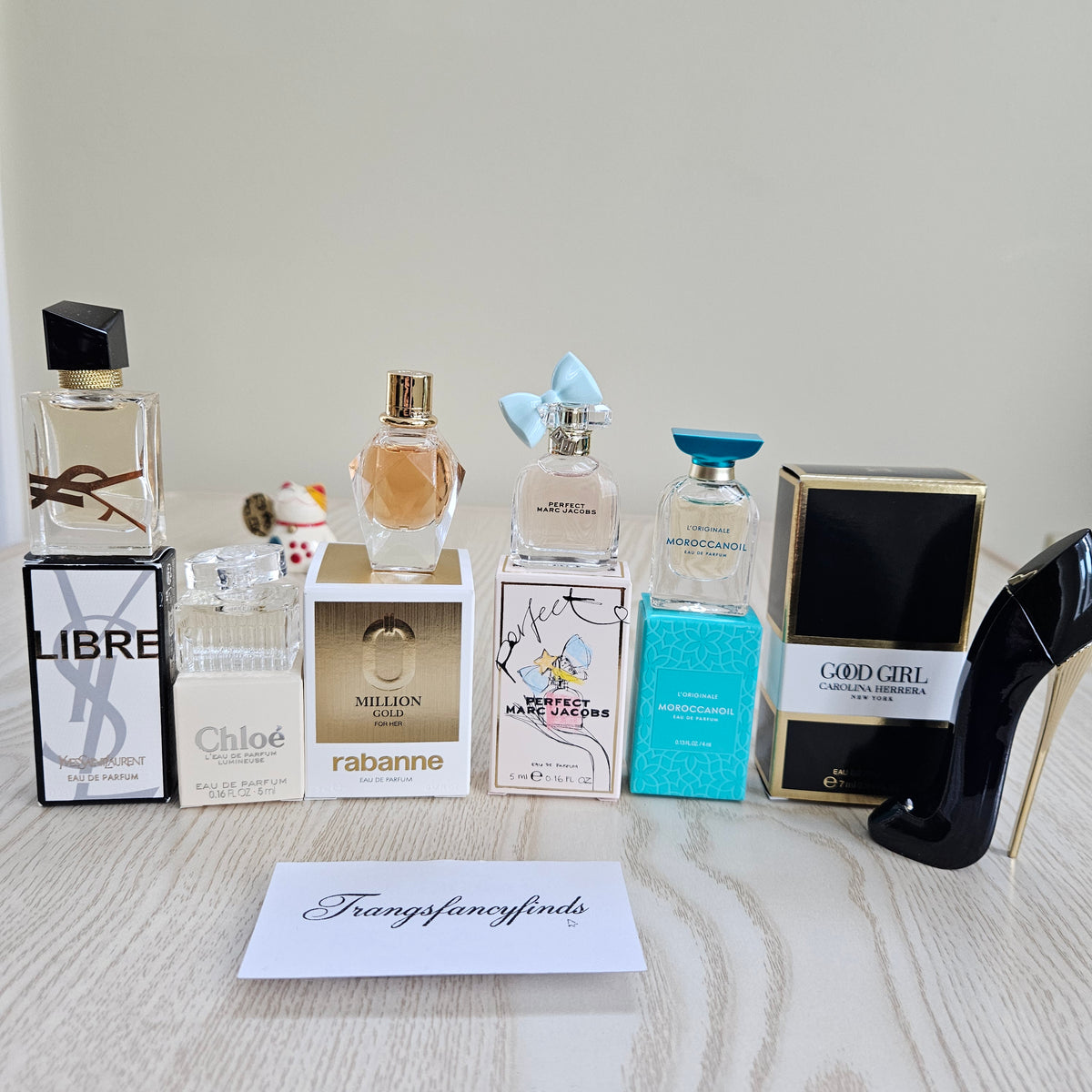 NIB! Big savings! Designer Miniature EDP Perfume Set of 6 mini - Holiday gifts