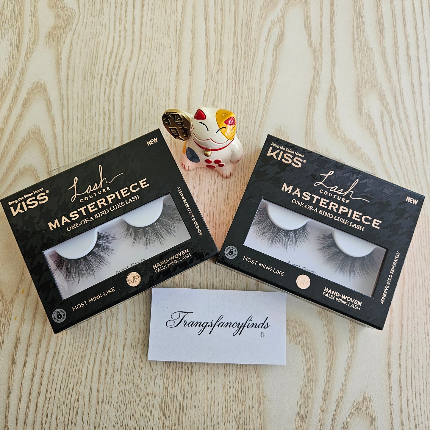 KISS Lash Couture Masterpiece Avant Garde Faux Mink Lashes NIB Lot of 2
