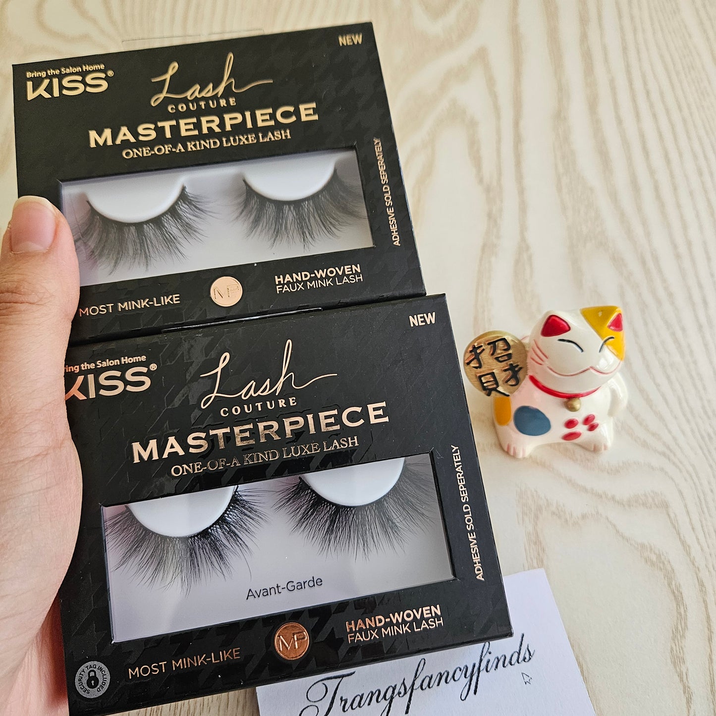 KISS Lash Couture Masterpiece Avant Garde Faux Mink Lashes NIB Lot of 2