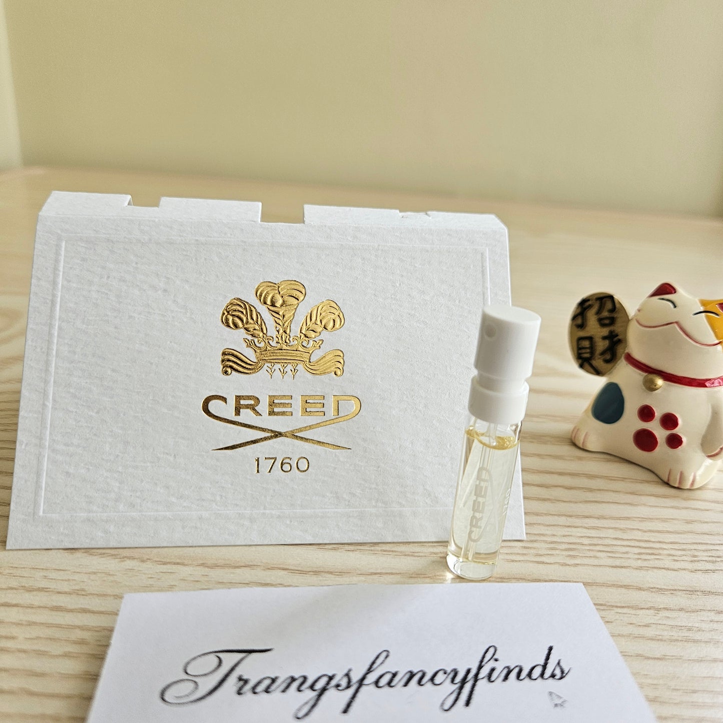 Creed Carmina EDP Authentic Sample Vial Spray 1.7mL Made in France