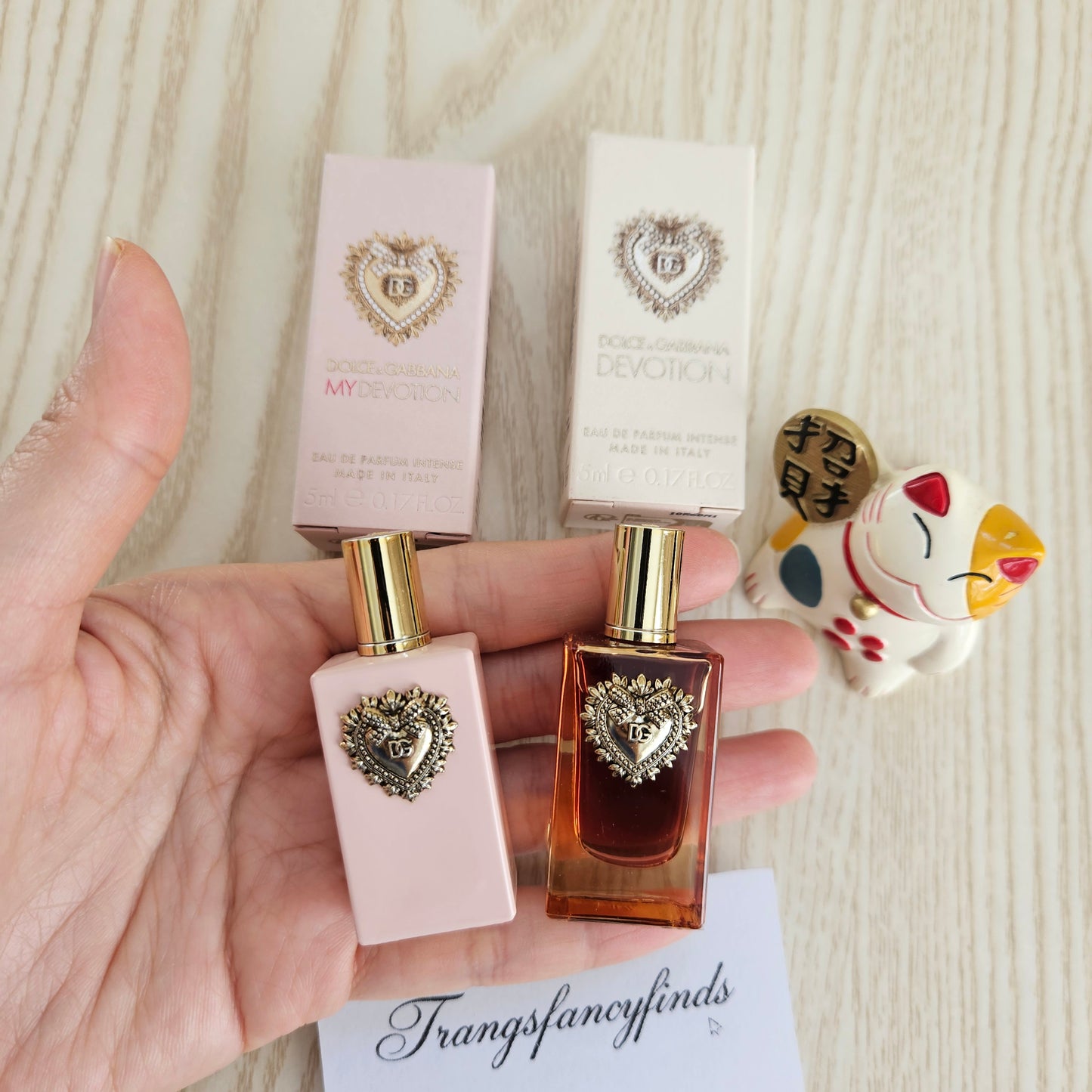 Dolce & Gabbana Devotion + My Devotion EDP Intense Mini Set 2x5ml Dabber NEW Aut