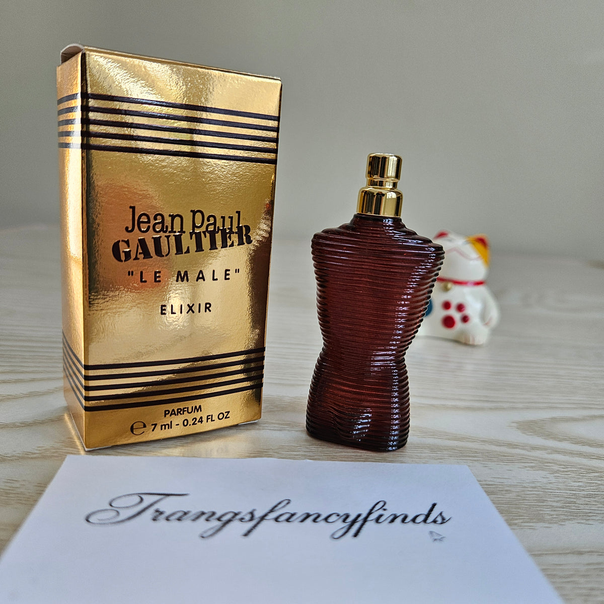 Jean Paul Gaultier Le Male Elixir Parfum 7ml Mini Bottle Men's Fragrance