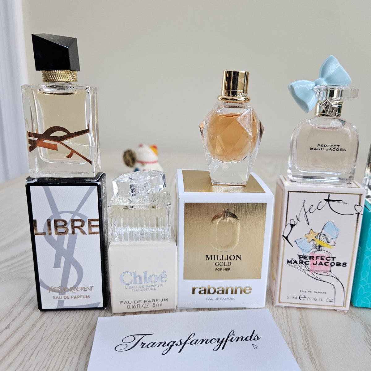 NIB! Big savings! Designer Miniature EDP Perfume Set of 6 mini - Holiday gifts