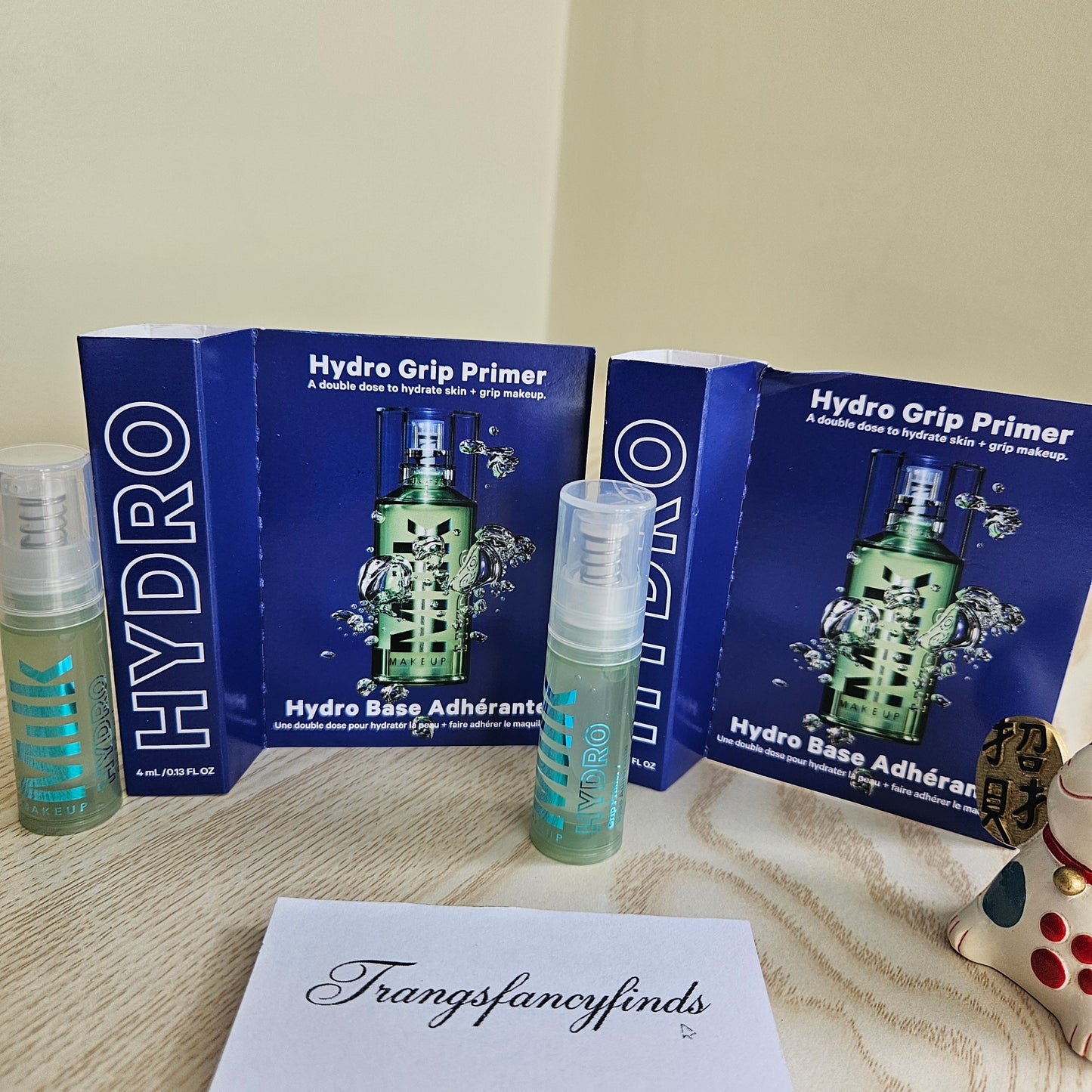 Milk Makeup Hydro Grip Primer Mini Sample 4mL x2 Travel Size NIB