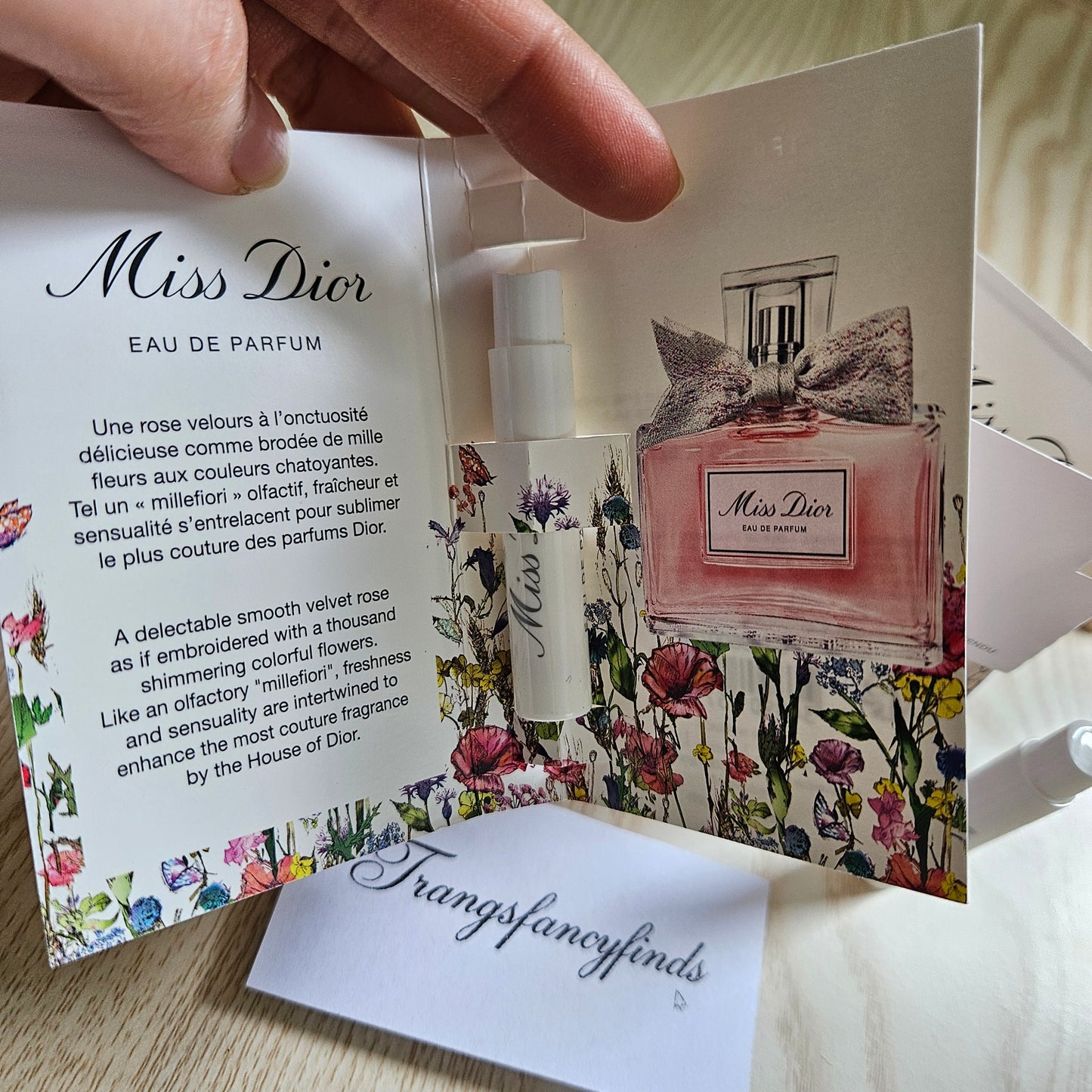 Dior Miss Dior EDP Authentic Vial Sample Spray 1mL x 2 New