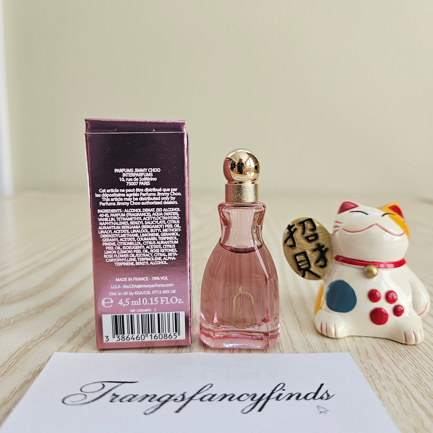 Jimmy Choo I Want Choo With Love EDP 4.5ml Mini Dabber Miniature Parfum