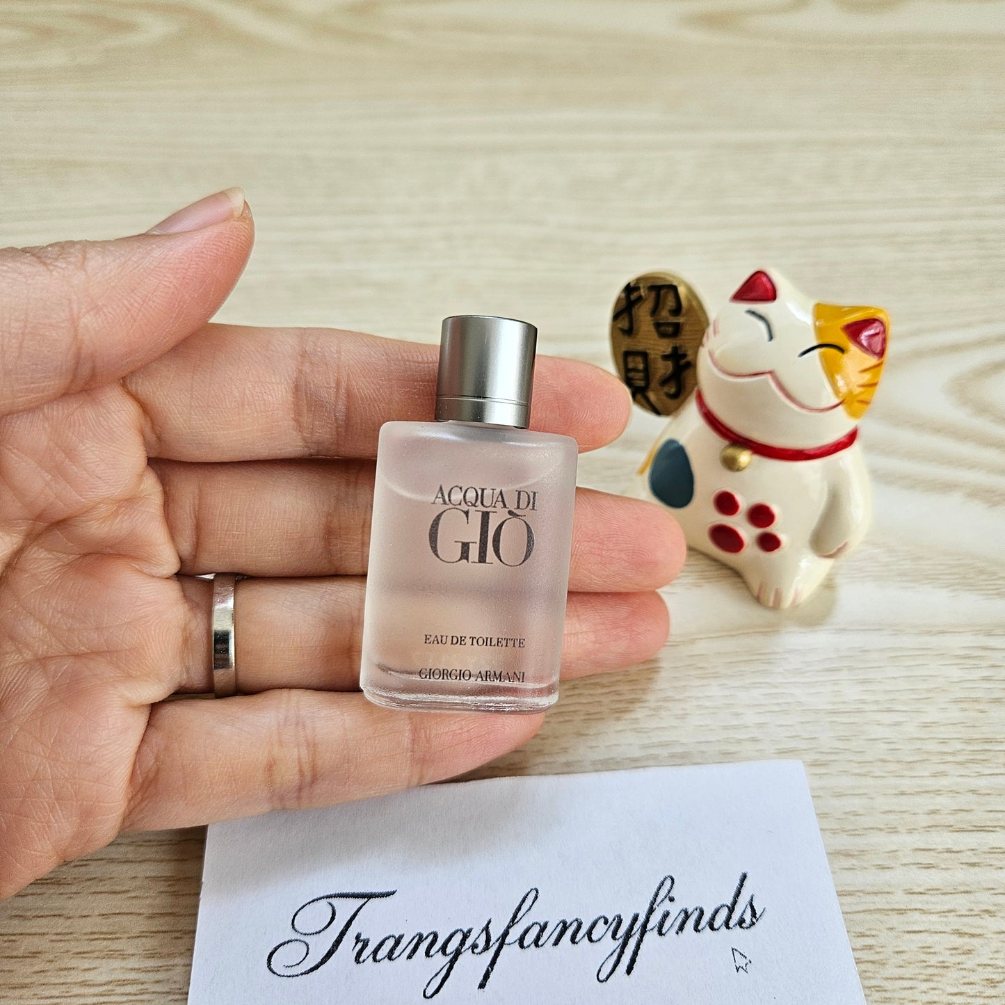 Giorgio Armani Acqua Di Gio Men EDT Mini Travel Splash Dabber 5ml No Box