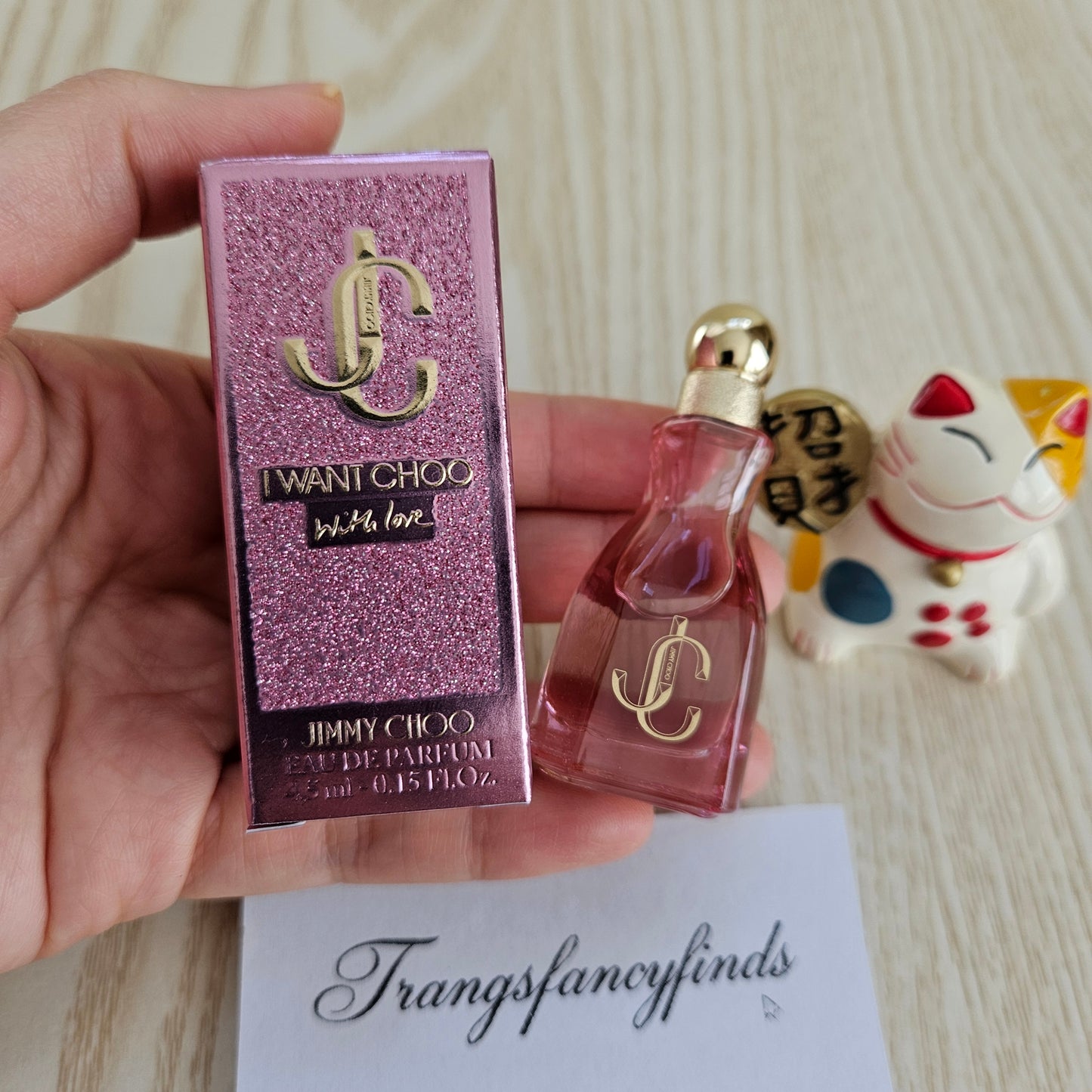Jimmy Choo I Want Choo With Love EDP 4.5ml Mini Dabber Miniature Parfum