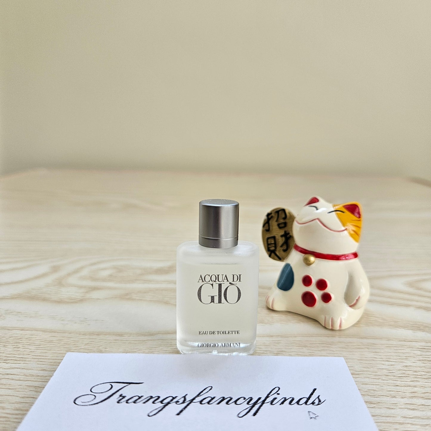 Giorgio Armani Acqua Di Gio Men EDT Mini Travel Splash Dabber 5ml No Box