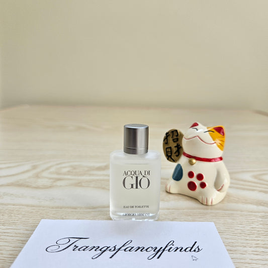 Giorgio Armani Acqua Di Gio Men EDT Mini Travel Splash Dabber 5ml No Box